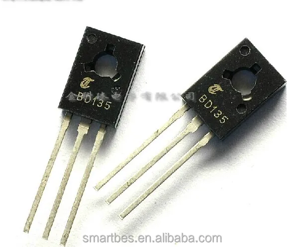 Smart Electronics~ Power Transistor,Bd135 Npn 1.5a/45v To-126 ...