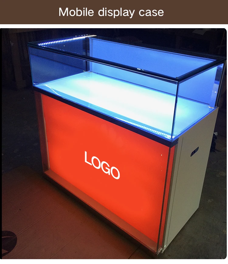 Furniture Glass Display Cellphone Shop Counter Design For Mobile Phone
