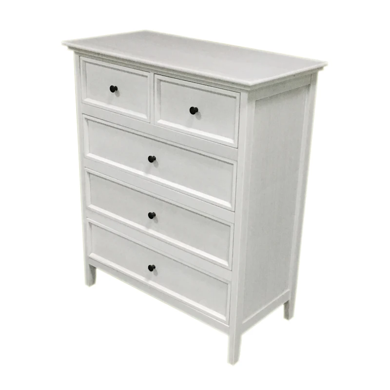 White Wicker Chest Of Drawers
