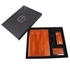 wholesale notebook with gift set /Luxury promotional business office stationery gift