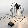 Portable Modern Minimalism Battery Operated Metal Hanging Lamp