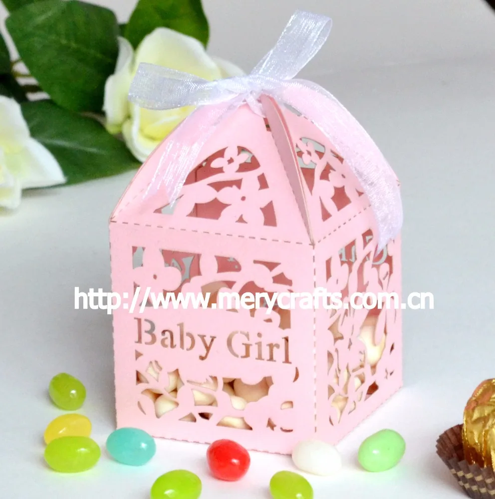 baby girl chocolate boxes