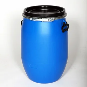 Drum 200 Litre Hdpe Open Top Blue Plastic Drum - Buy Plastic Barrel 