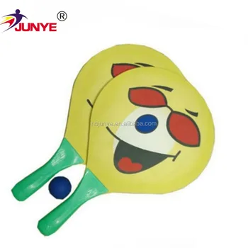Free Sample Beach Paddle Ball Set Wooden Racket Carbon Free Sample Beach Paddle Ball Set Wooden Racket Carbon