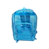 Search wholesale products 40mm vinyl Transparent Heavy Duty clear backpack blue