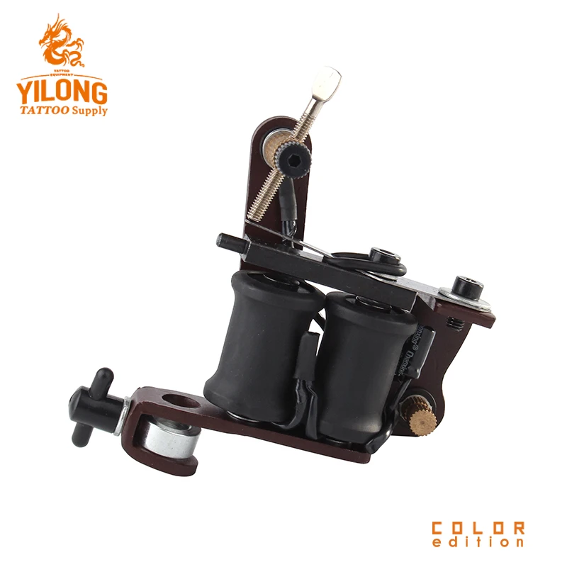 Yilong Iron Tattoo Machine Used for Lined and Shader Steel Coil Tattoo Machine