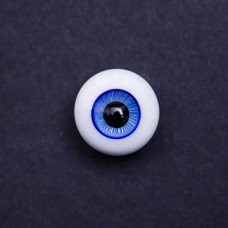 Iris Glass Stript BJD Eyes for BJD Doll New 8mm Colorful Light Blue