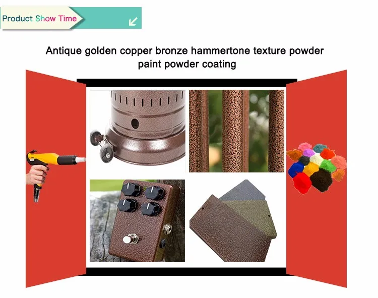 Antique Gold Copper Bronze Hammertone Texture Polyester Resin Powder Coating Paint Buy Hammer