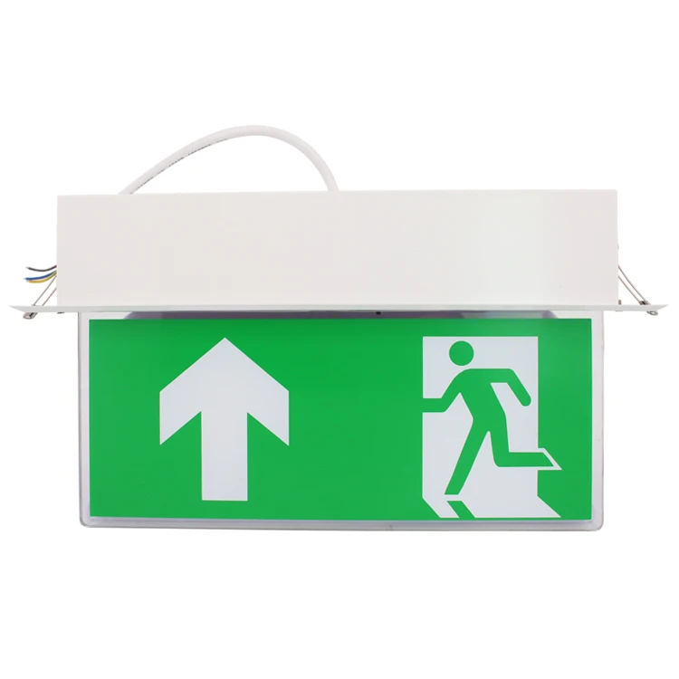 Ceiling Mounted Emergency Exit Sign Ce Rohs Saa Double Sided