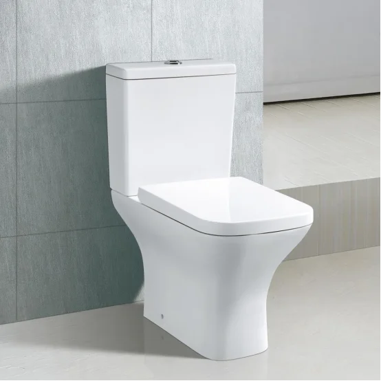 Uk Toilet P-trap Water Closet Two Piece Toilet Htt-cit06 ...