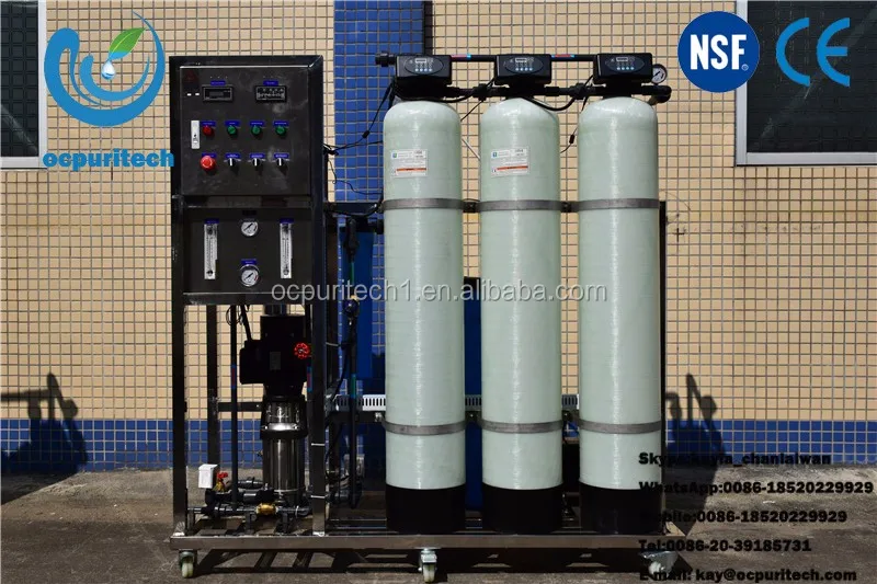 Prices of Industrial 250lph RO System Water Purifying Machines