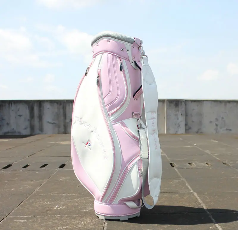Pink Ladies Golf Bag Women's Golf Caddie Bag Pu Golf Bag Buy Golf Bag