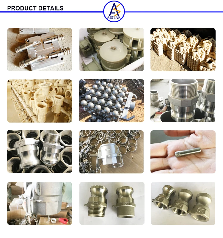 China supplier stainless steel 304/316 camlock/quick couplings cam lock hose fittings stainless steel