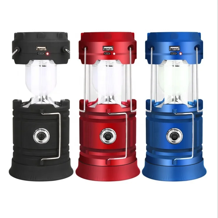 Super Bright Solar Charging 3 In 1 Multifunction Plastic Potable