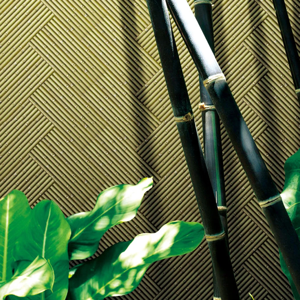 Lobby Background Bamboo Decoration Wall Tile - Buy Wall Tile,Decoration