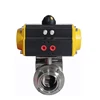 Spring Return 4 Inch Pneumatic Actuator Control Butterfly Valve