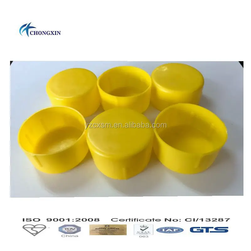 plastic cap for steel pipe end protection