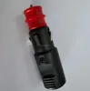 Universal 12V Male Cigarette Lighter Plug with 8A Fused Din Plug for Auto Car Motorcycle with or without Switch