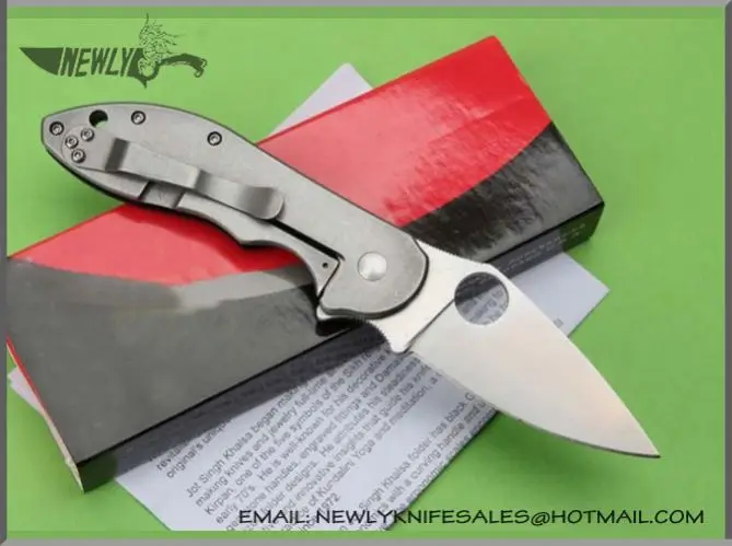 Assisted Opening Stainless Steel Blade Folding Knife In Stock