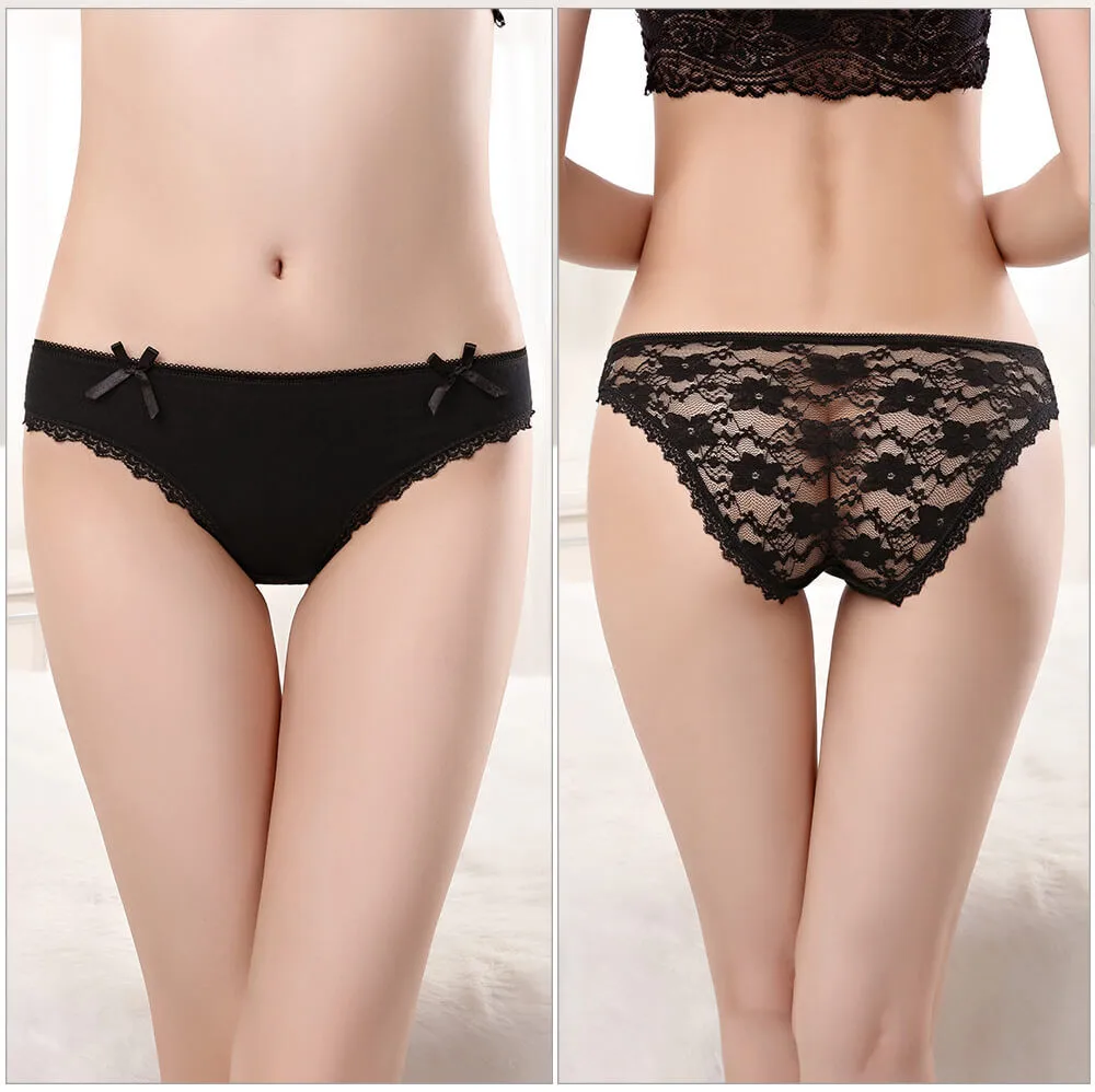 Yun Meng Ni Newest Design Underwear Wholesale Cotton Lace Women Sexy