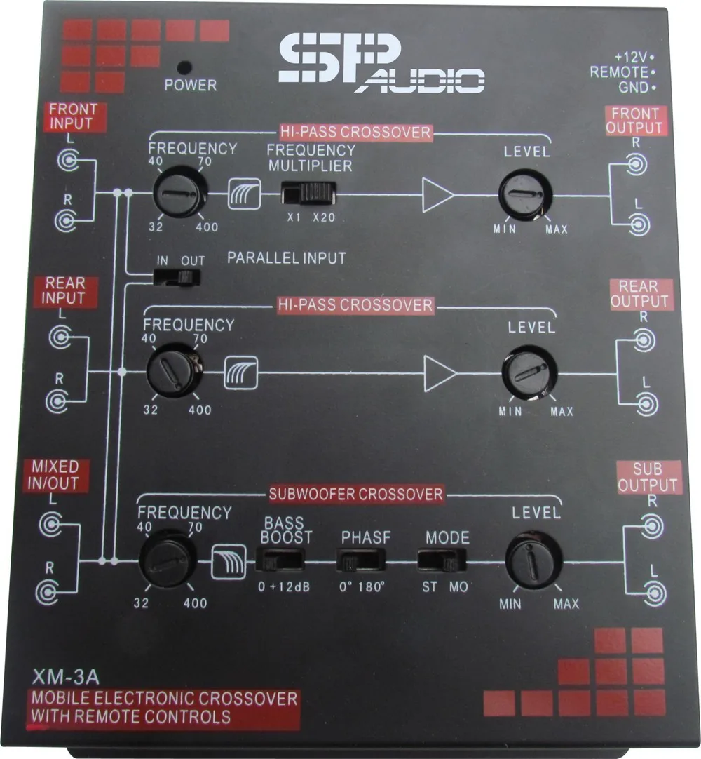 High Quality 18db 3way Active Crossover Network,Passive Crossover
