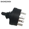 2-8 position round rotary Switch with with (pulse) for small household appliances