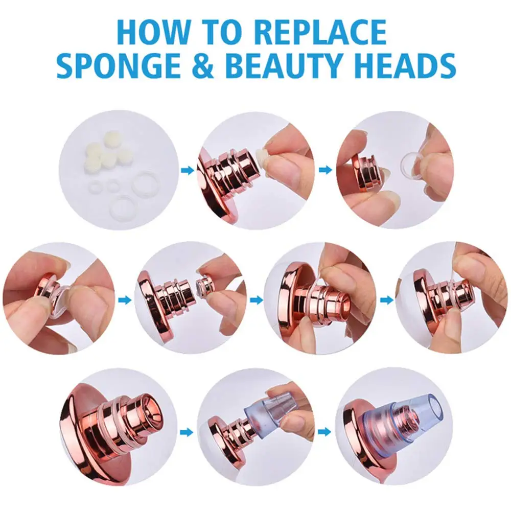 Blackhead Remover Skin Care Pore Vacuum Acne Pimple Removal Vacuum Suction Tool Facial Diamond Machine Face Clean