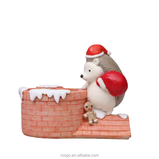 top 10 christmas gift hedgehog on the roof <strong>succulents</strong> flower pot