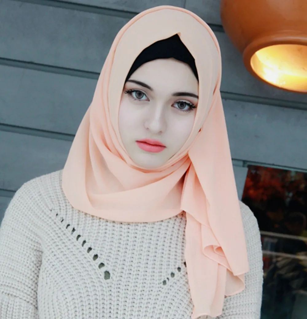 Muslim Hijab Fashion Scarf Malaysia Arab Hijab Popular Latest Hot 8869