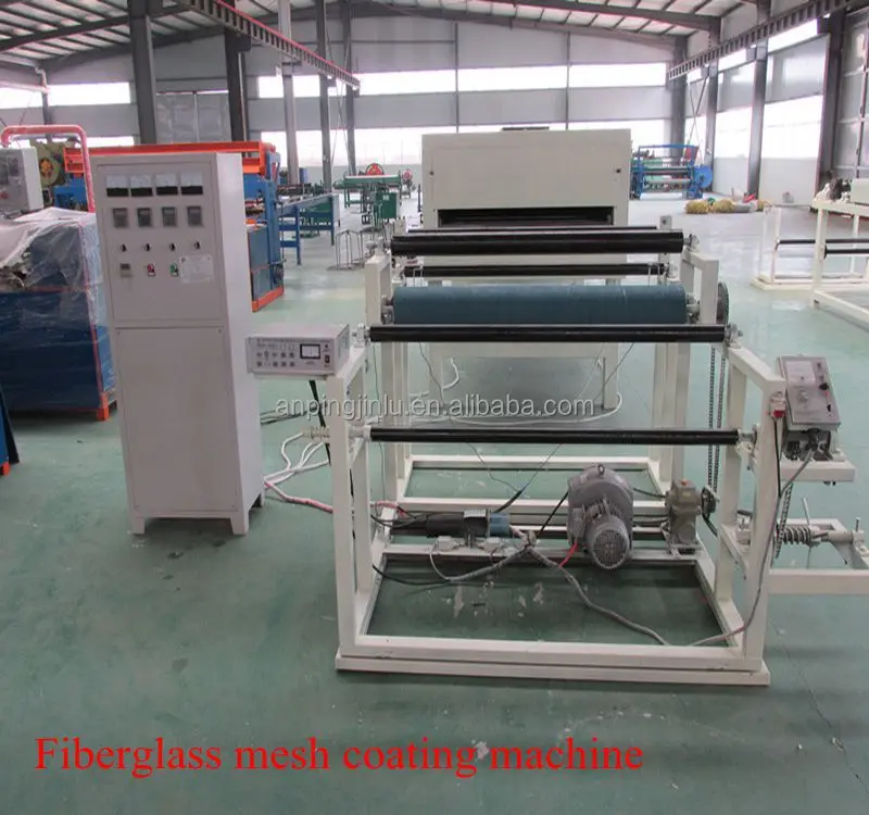 Automatic Fiberglass Mesh Coating And Drying Machine (20 Years Factory