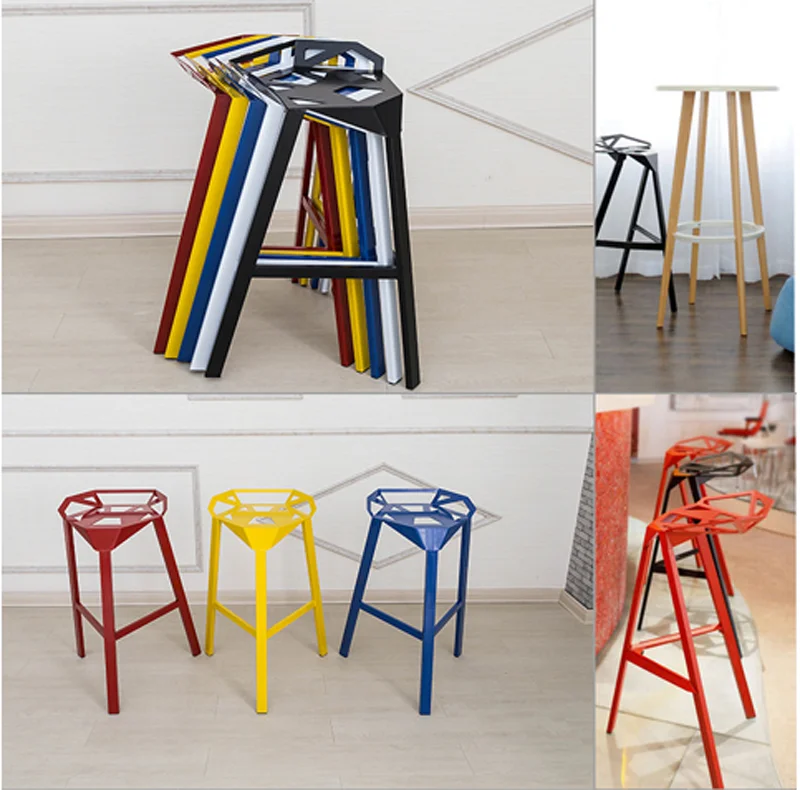 Famous Design Chair One Aluminum Alloy 3 Leg Bar Stool For Sale ... Famous Design Chair One Aluminum Alloy 3 Leg Bar Stool For Sale ...