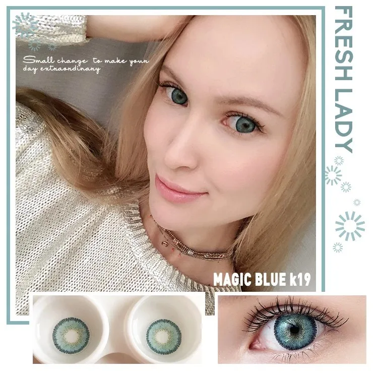 Freshlady Wholesale Price Contact Lens Lenses Grey Yearly Buy Contact