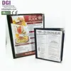 Factory high quality a4 leather menu cover for restaurant Competitive Price