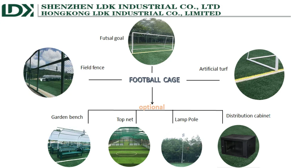 Professional Soccer Cage Sport Equipment 