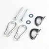 Hammocks Chair Spring Swivel Hook Hanging Kit - 500 LB Capacity Ultimate Hammock Bed Hardware