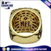 Luxury high school brass class championship rings attractive designs rings for men