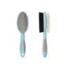 High Quality Double Sided Pet Brush For Grooming Pin & Bristle Brush Comb Clean Pet Shedding And Bathing 2 Different Sizes