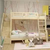 SUOFEIYA Custom Kids Room Furniture Solid Wood Cabinets Design Bunk Bed