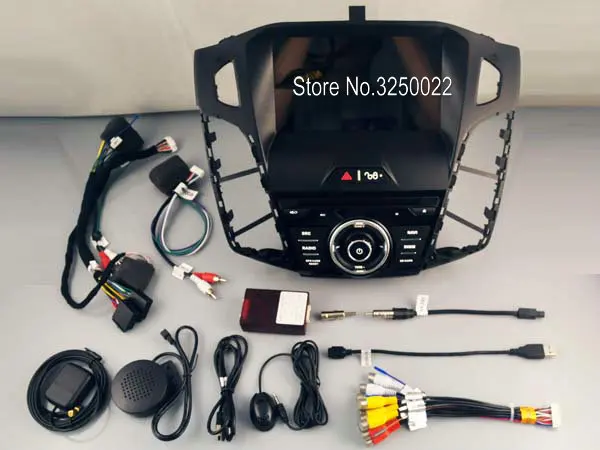 Sale Android 9.0  Car Dvd Navi Player FOR FORD FOCUS 2012 audio multimedia auto stereo support DVR WIFI DAB OBD all in one 22