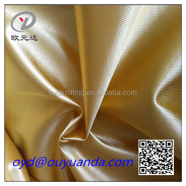 100% Polyester Super Poly Tricot Dazzle Fabric Used For Uniform/sports ...