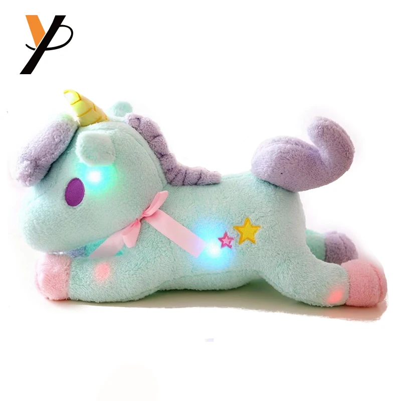 unicorn light up plush