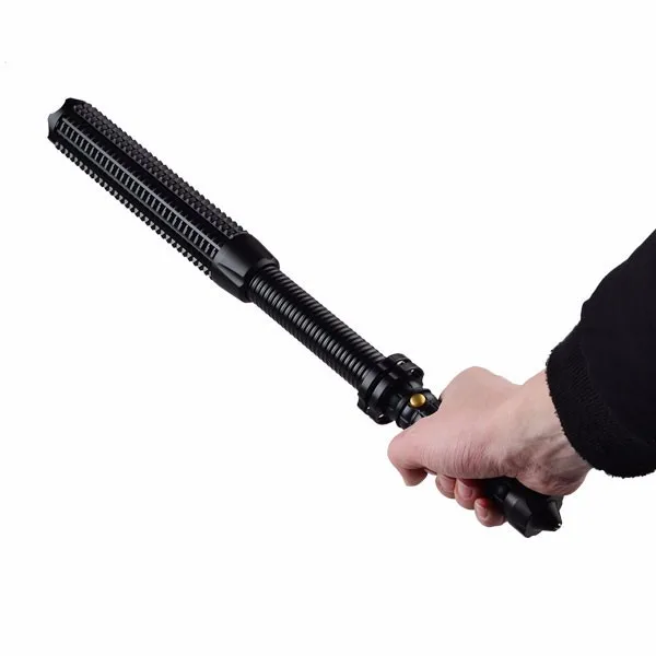 Police Rechargeable Telescopic Torch Baton With Hammer - Buy Telescopic 