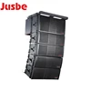 L-410 stadium stage performance dual 10 inch active line array, active line array sound system