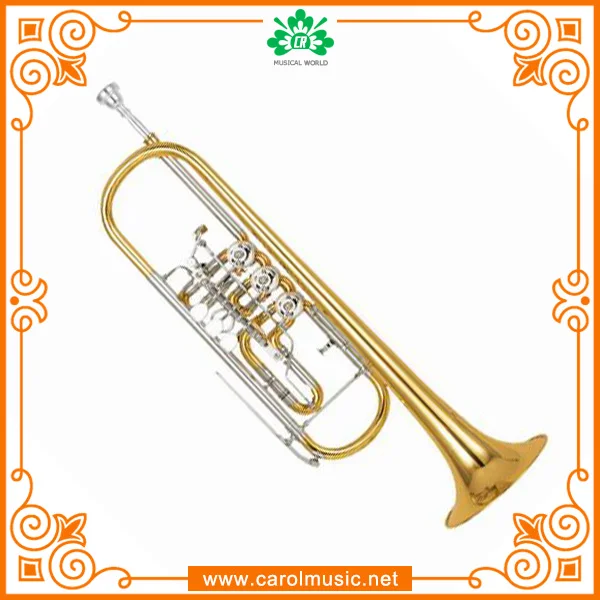 Tr026 Cheap Musical Instruments High Grade Rotary Trumpet Buy Cheap Musical Instruments,High