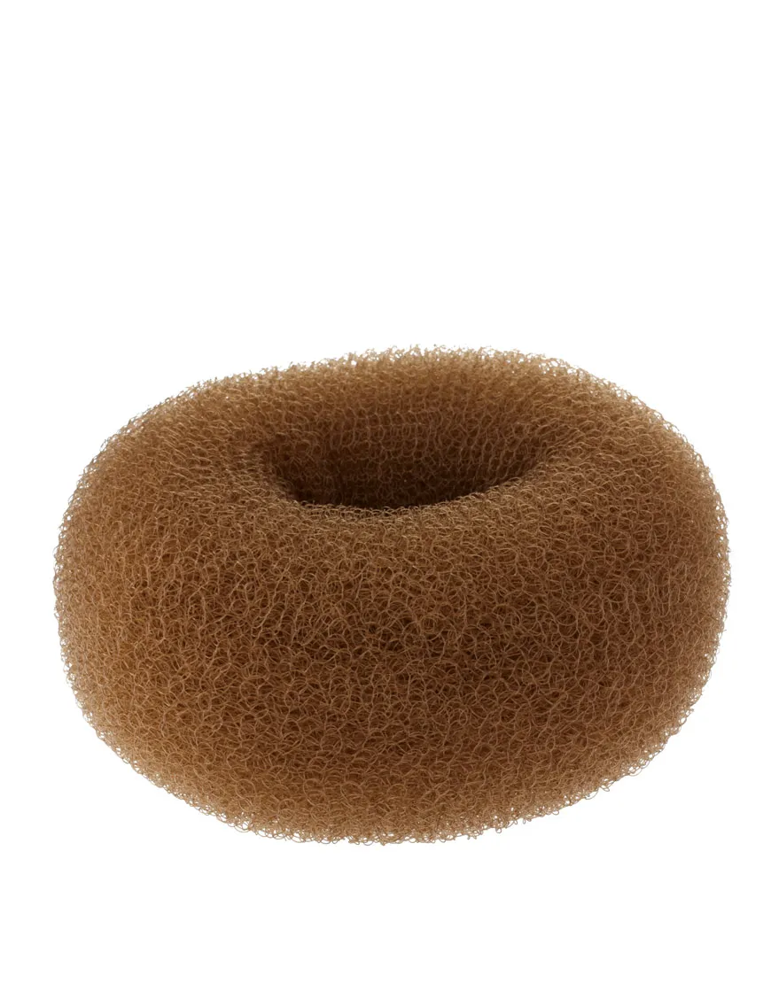  Hair Donut Bun Ring Shaper Hair Styler Maker Brown Black 