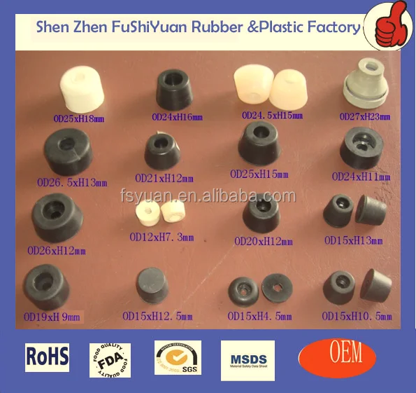 Rubber Feet Step Ladder/rubber Feet For Equipment/rubber Feet For ...