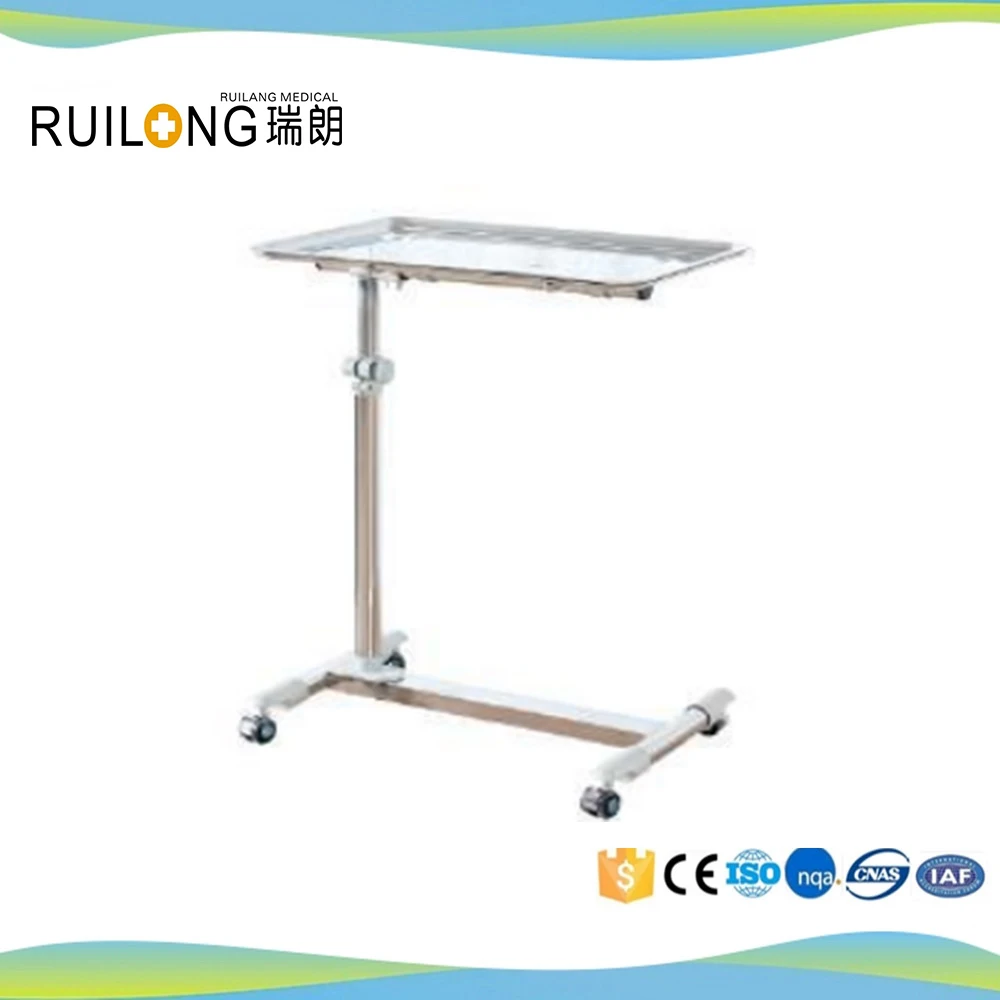 Rp 029 Overbed Hospital Stainless Steel Tray Table For Mayo Rp 029 Overbed Hospital Stainless Steel Tray Table For Mayo