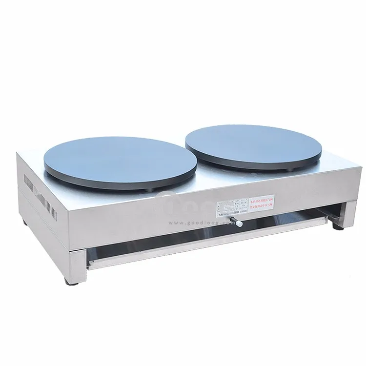 Industrial Crepe Maker Gas & Commercial Gas Propane Crepe Griddle With