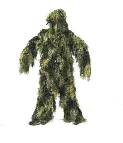 Military Shrub Camouflage Sniper Ghillie Suit - Buy Camouflage Sniper ...