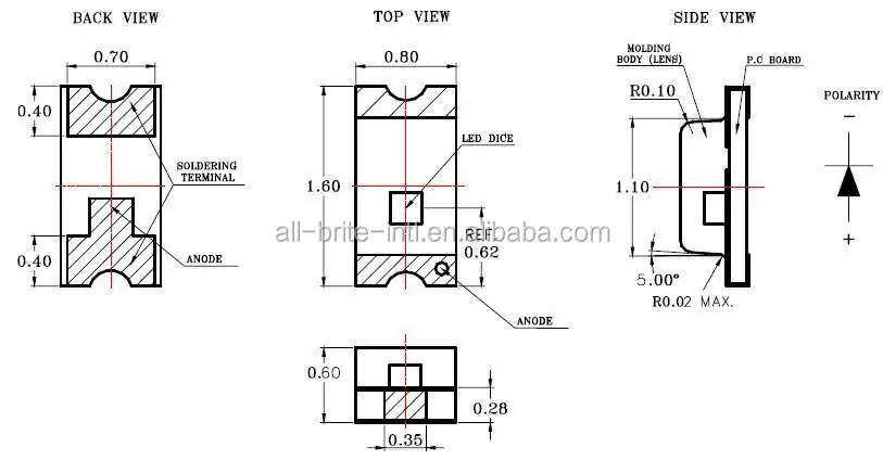 Rohs 0603 20ma Yellow Smd Led Datasheet - Buy Smd Led Types,super 